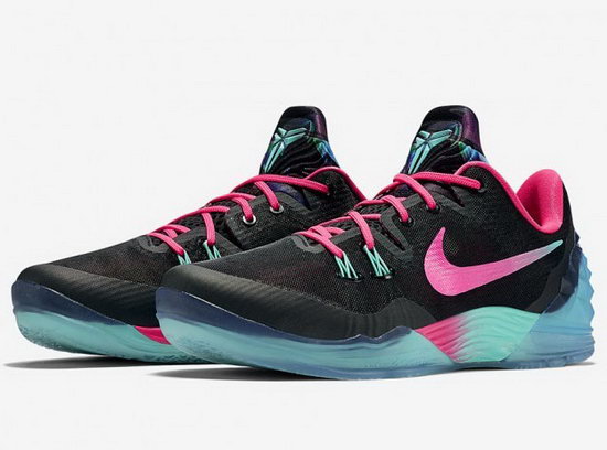 kobe shoes pink and blue